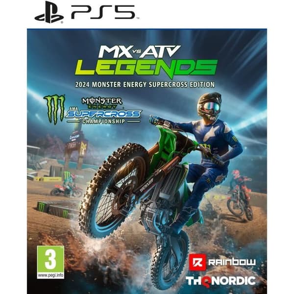 MX vs ATV Legends - 2024 Monster Energy Supercross - PS5-spel