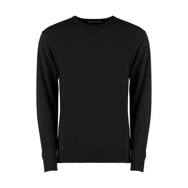 Pull col rond Kustom Kit Arundel - svart - XL