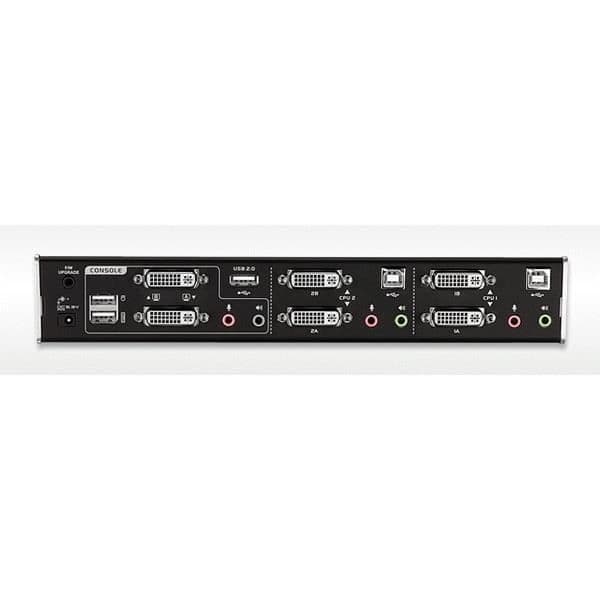 2-ports Dual View USB DVI KVM-switch - ATEN CS1642