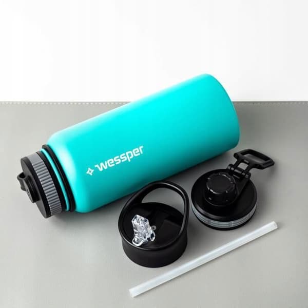 Isolerande Kåsa - WESSPER - ActiveMax Steeline - Rostfritt Stål - 500ml - 3 Korkar