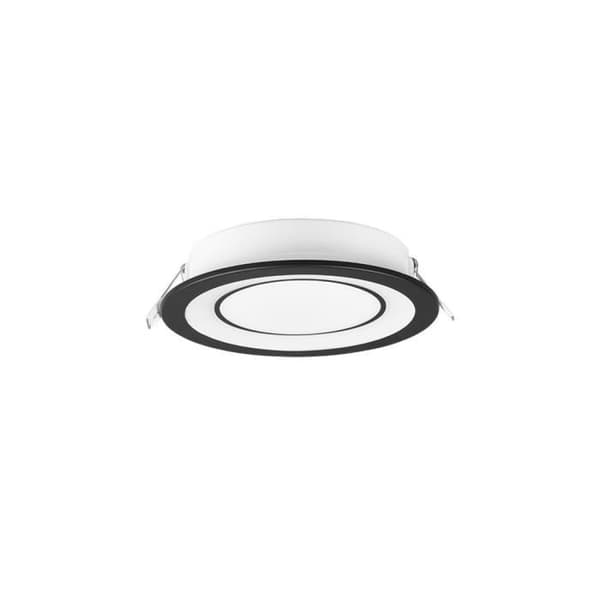 Trio Core Modern Infälld Downlight 14cm Matt Svart 3000K