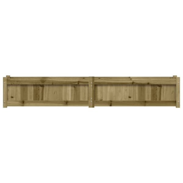 vidaXL Planteringskärl 2 st Impregnerad furu 837503