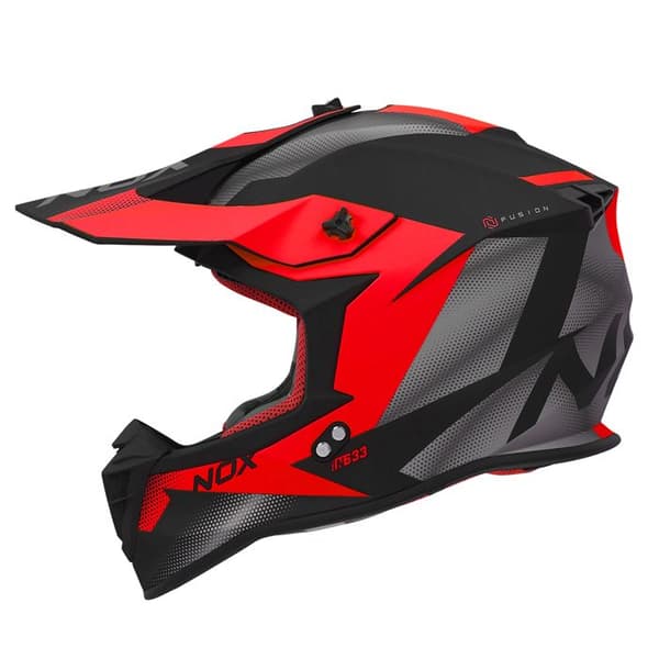Motocrosshjälm Nox N633 Fusion