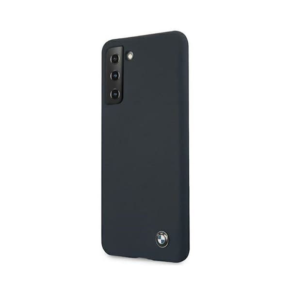 Telefonfodral - BMW - Samsung Galaxy S21+ - Silikon - Marinblå - Rip-skydd