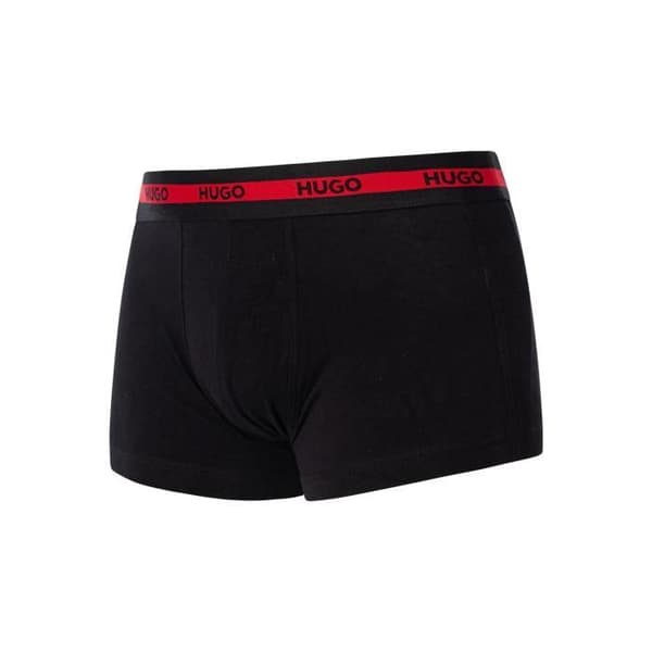 HUGO För män Pack med 3 trunks, Svart