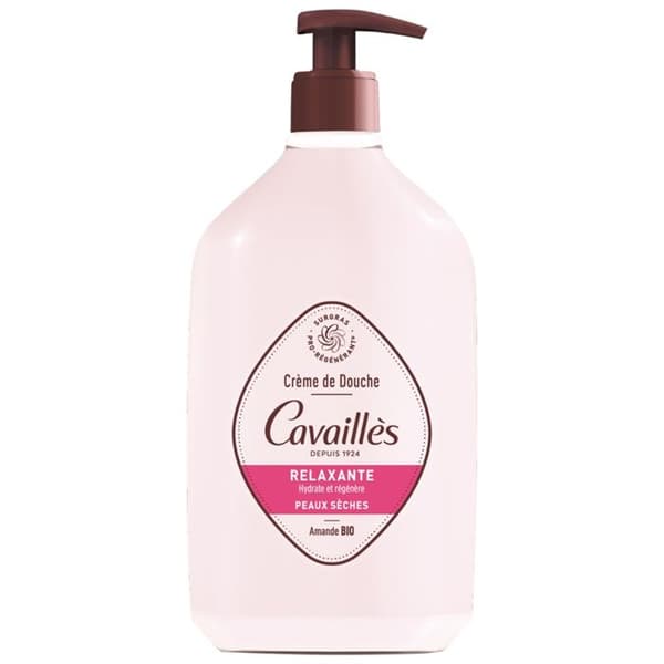 Cavaillès Avslappnande Duschkräm För Torr Hy 750 ml