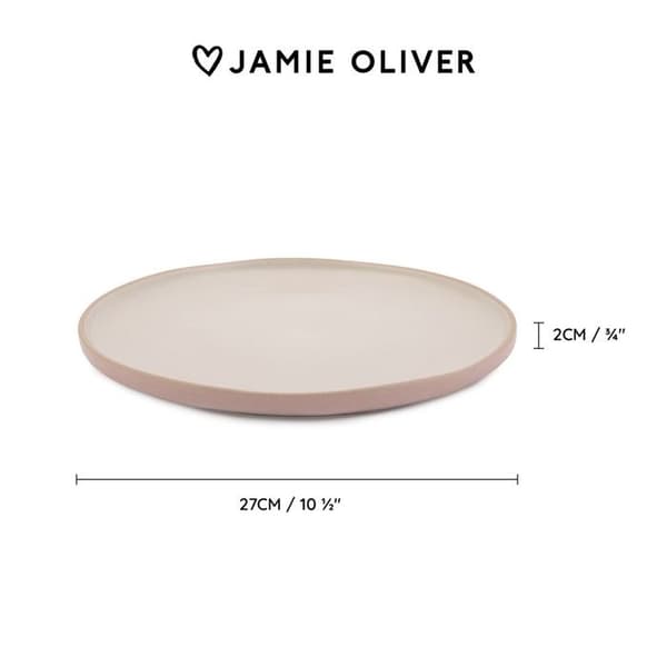 Stenplatta Big Love av Jamie Oliver | Set om 4 | 27cm