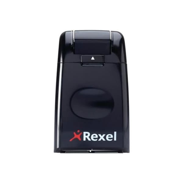 Rexel ID Guard Självfärgande svart fast text datumstämpel