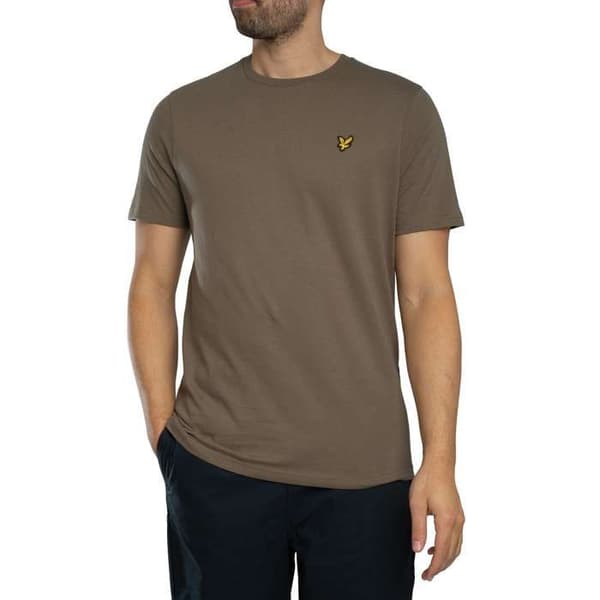 T-shirt med logotyp - Lyle & Scott