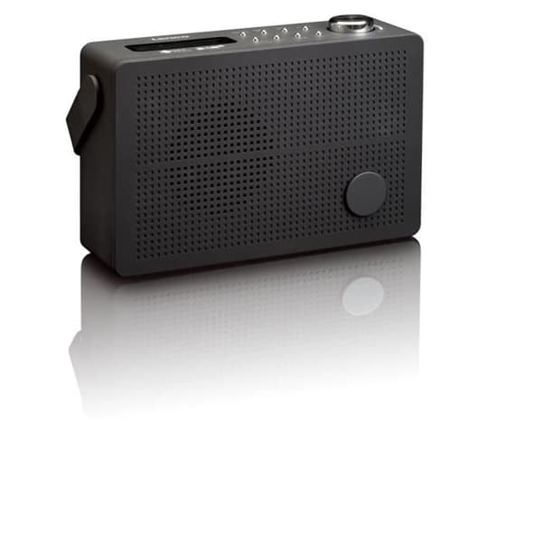 Lenco DAB+ väckarklocka med FM PDR-030 Svart