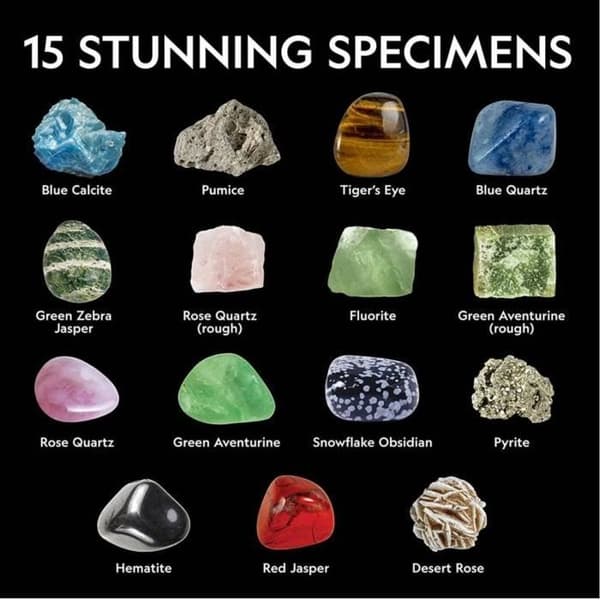 National Geographic - Startkit för stenar och mineraler