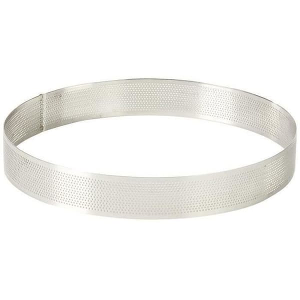 Perforerad tårtring - LACOR - Ø 24 cm - Rostfritt stål