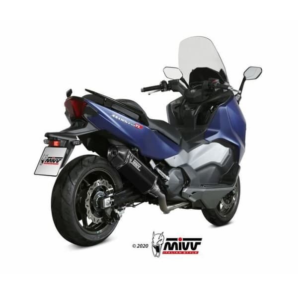 Mivv Speed Edge motorcykelavgassystem - SYM Maxsym 500 TL