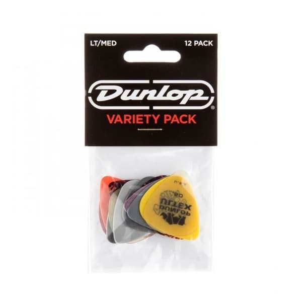 Dunlop PVP101 lätt medium Pack med 12 plektrum