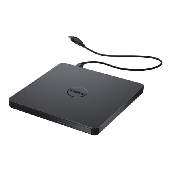 Dell Black External USB 2.0 DVD±RW-diskenhet för Inspiron 5755; Latitude 12, 14, E5270, E5460, E5470, E5570, E7270, E7470