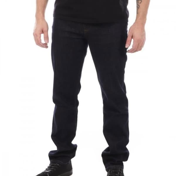 Jeans Herr - SCHOTT - Regular - Marin - 5 fickor - Dragkedja