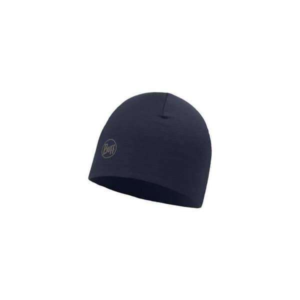 Solid marin merinoulls mössa - Buff