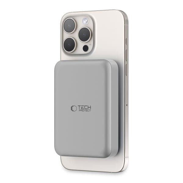 Batteri Extern Tech-Protect Pb11 Lifemag För Magsafe För Iphone 13, 14, 15 10 000 Mah