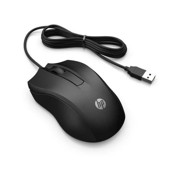 HP 105 BLK Trådband Mus EMEA-IN