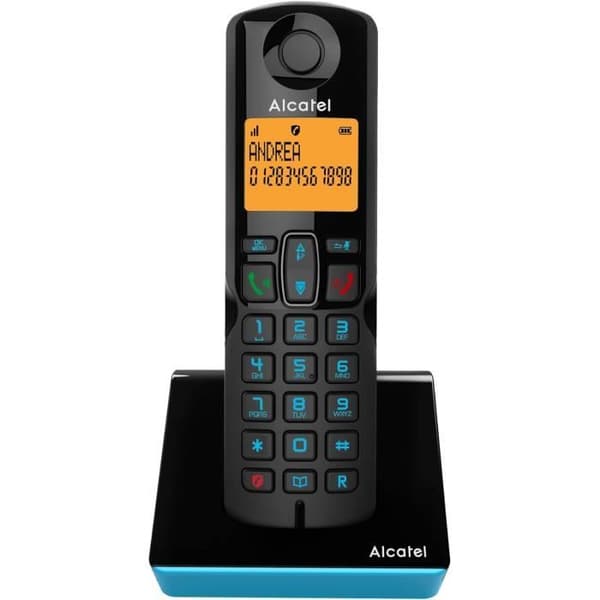 Trådlös telefon - ALCATEL - S280 - Duo - Handsfree - Blockering av samtal
