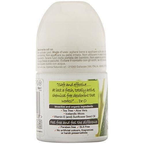 Deodorant - Dr Organic - Tea Tree - 50 ml - Utan aluminiumsalter - Mixad