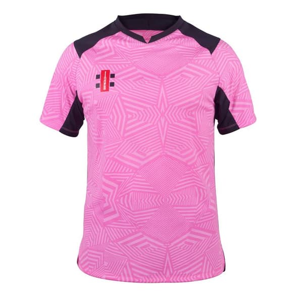 Maillot Gilbert Pro T20 - rosa/svart