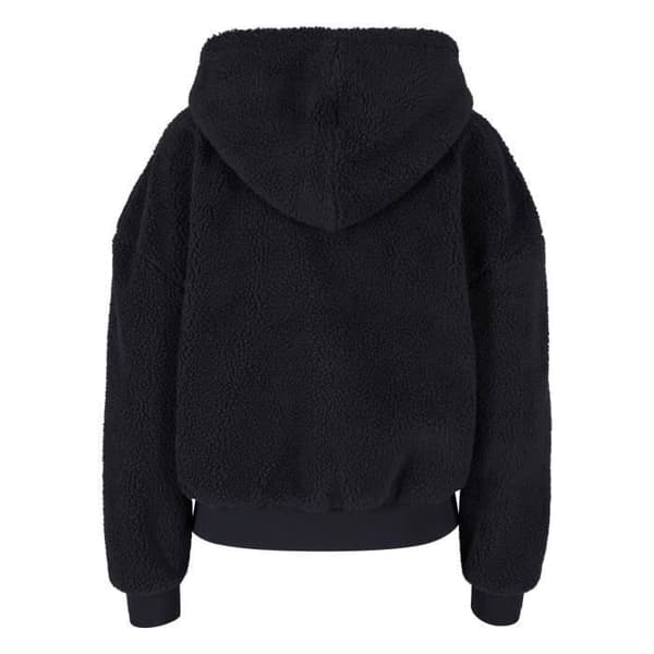 Urban Classics Dam - Oversized Sherpa Zip Hoody Jacka