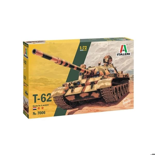 Modell av tank: T-62