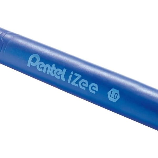 Fodral med 4 Kulspetspennor - PENTEL - BASIC BX470 - Svart, Blå, Röd, Grön - Medium Spets - Blandad Bläck