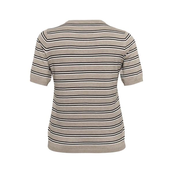 T-shirt randig dam KAFFE Curve Lizzy