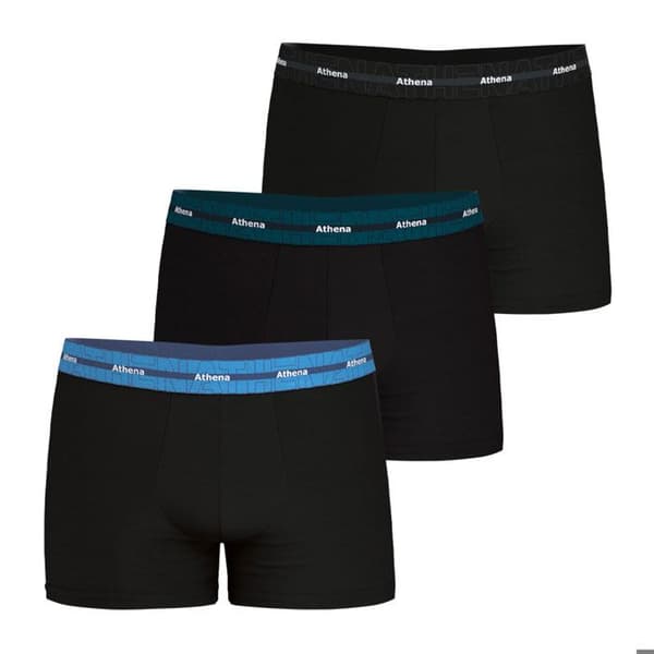 Set med 3 boxershorts herr 720 Stretch Bomull Athena