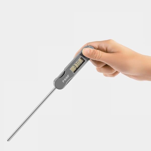 Reer Baby termometer - 21021 - Foodtemp Digital termometer för nappflaskor, grå