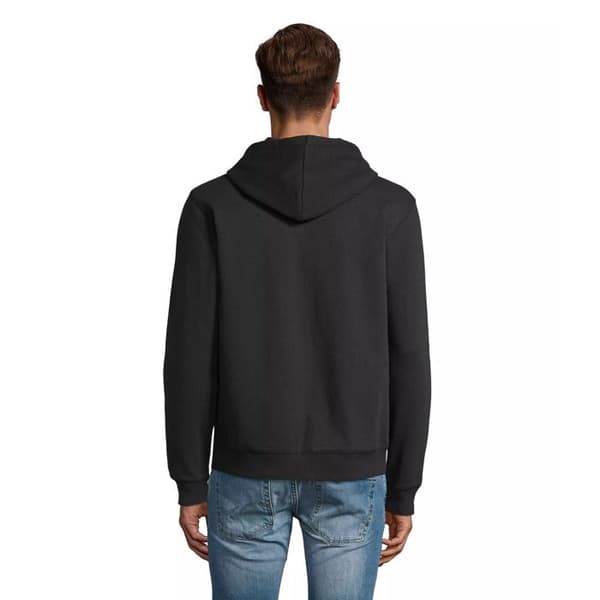 Sol's Spike zip hoodie - svart