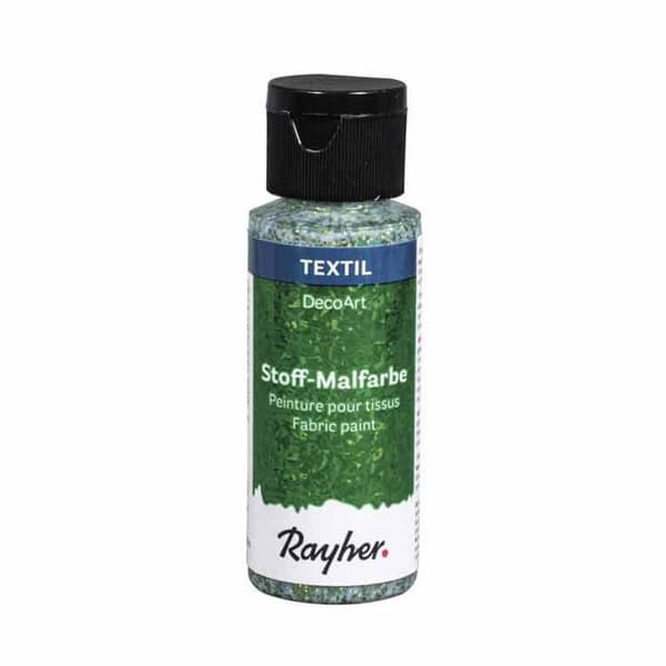 Extreme Glitter Tygfärg 59ml - Grön