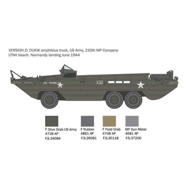 DUKW amfibisk lastbil