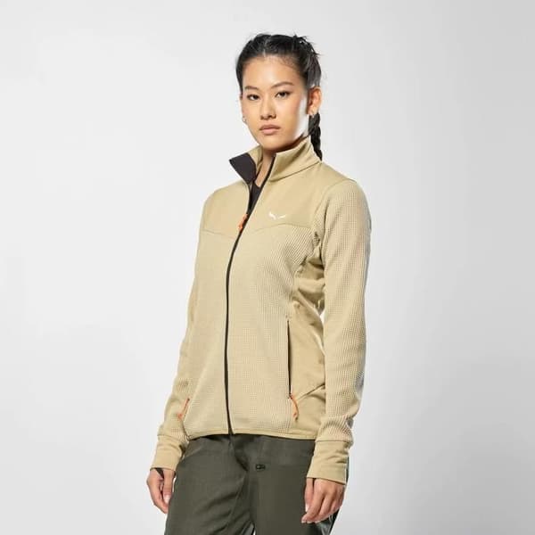 Salewa Puez Waffle Hyb Pl dam full zip vandringsjacka