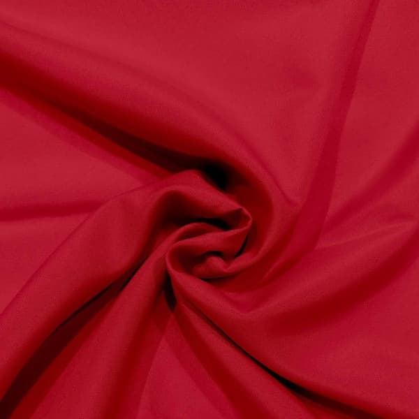 Rektangulär fläckavvisande duk 140x300 cm ALIX röd, av Soleil d'Ocre