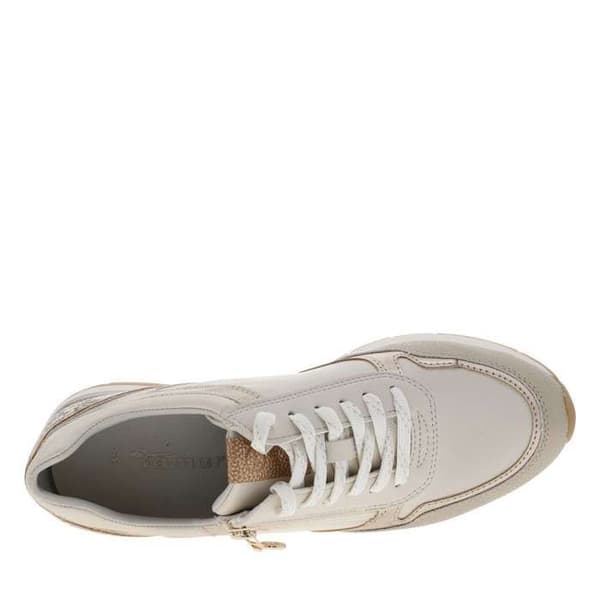 Sneakers med platt klack