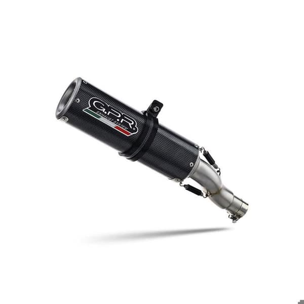 GPR m3 slip-on avgassystem godkänt för Ducati Hyperstrada/Hypermotard 939 e4 E4.D.127.CAT.M3.PP
