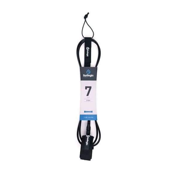 Leash Surflogic Pro - svart/svart - 7"