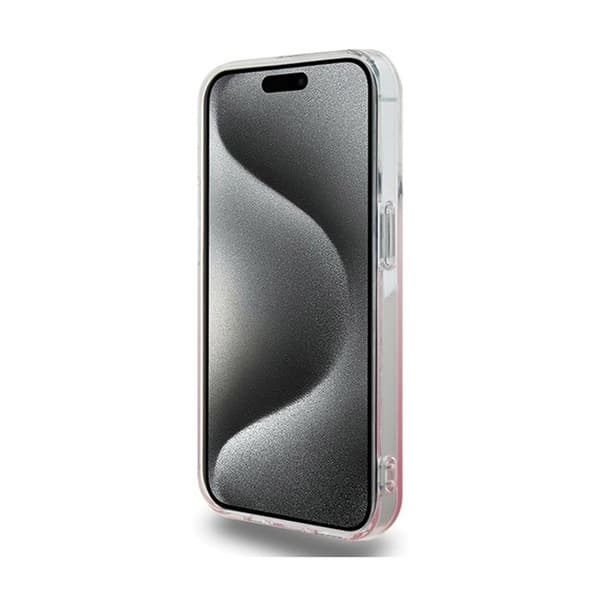 iPhone 15 Pro Max-fodral - HELLO KITTY - Gradient Electrop Kitty Head - Rosa - Ansluten enhet