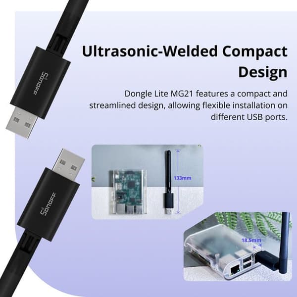 SONOFF Dongle Lite MG21 Zigbee/Thread Dongle USB | Dongle-LMG21