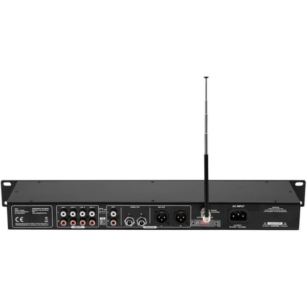 Omnitronic EP-220PR USB/SD/radio FM och Bluetooth-läsare