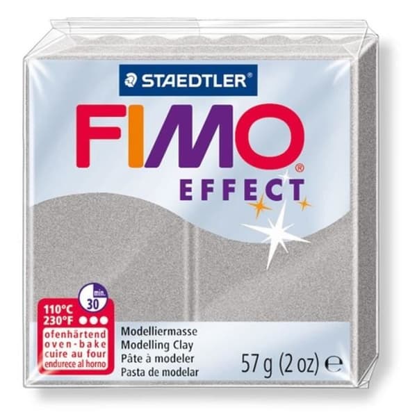 Fimo Effect Paste - Pearl Light Grey - Lämplig för barn från 8 år - 57g