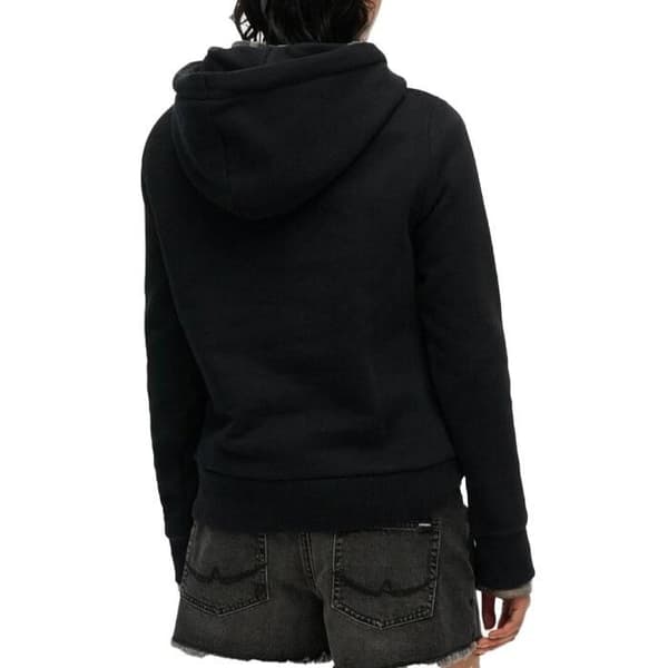 Sweat Noir Kvinna Superdry Super Athletics