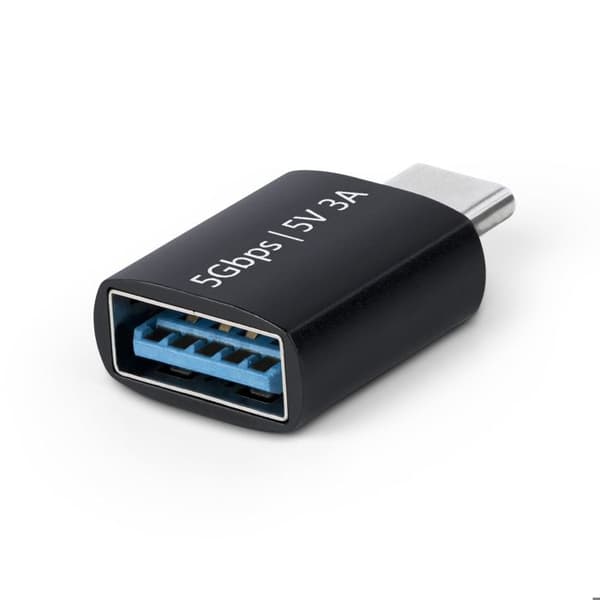 USB-C till USB-A-adapter - STARTECH.COM - Kompakt modell - 5Gbps - Aluminium - Laddning 15W