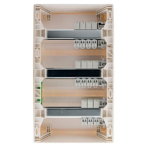 Elskåp med 39 moduler - 11 säkringar - Zenitech
