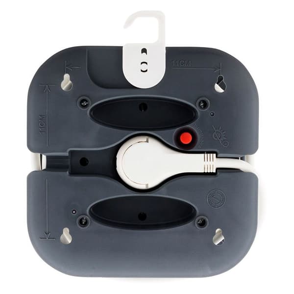 Hemmpring 3 x 2P+T + 2xUSB - 7m - Svart - Zenitech