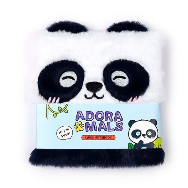 Pekadblock - Puckator - Panda - Hårda omslag - Blandad - Vit/Blå