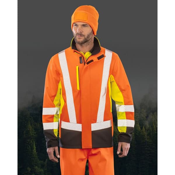 Arbetsjacka 3 lager softshell Result